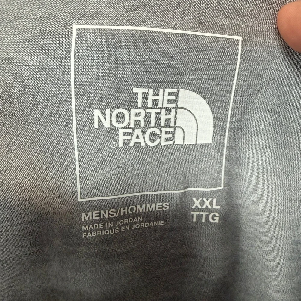 The North Face Wander Shirt Mens XXL Gray Flash Dry Performance Hiking Tee